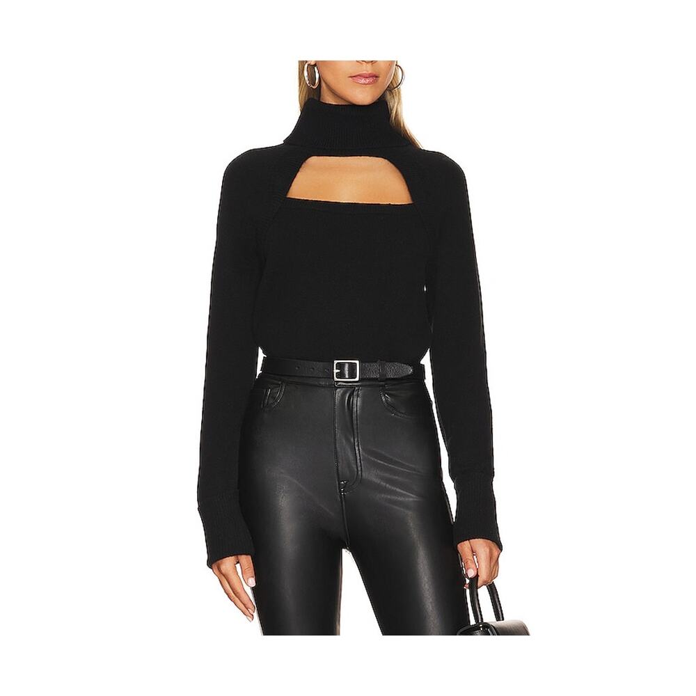 Paige 'Cherise' Black Sweater Size S